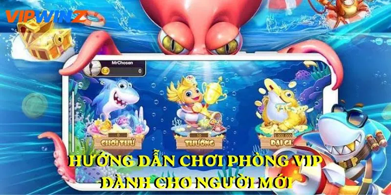 Hướng dẫn chơi phòng vip  dành cho người mới